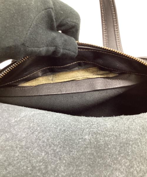 COACH（コーチ）COACH (コーチ) カウハイド ハンドバッグ ブラックの古着・服飾アイテム