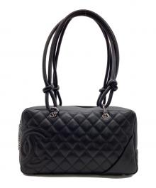 CHANEL（シャネル）の古着「カンボンライン ボーリングバッグ」｜ブラック