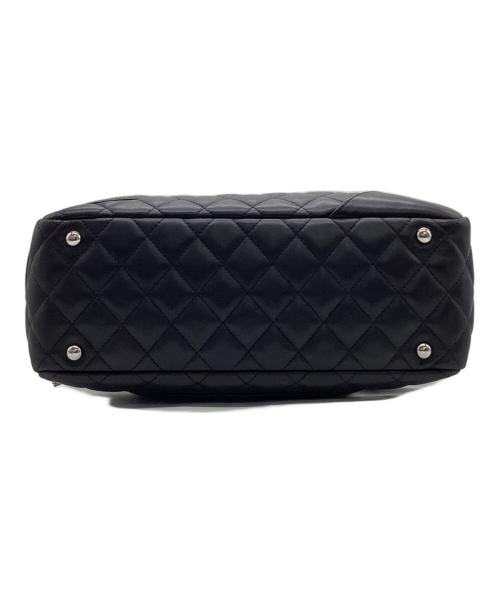 CHANEL（シャネル）CHANEL (シャネル) カンボンライン ボーリングバッグ ブラックの古着・服飾アイテム