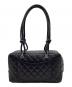 CHANEL (シャネル) カンボンライン ボーリングバッグ ブラック：270000円