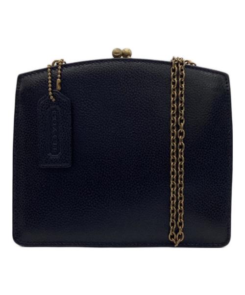 COACH（コーチ）COACH (コーチ) Madion Kisslock（マディソン キスロック）チェーンショルダーバッグ ブラックの古着・服飾アイテム