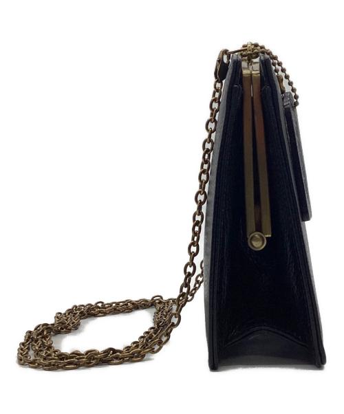 COACH（コーチ）COACH (コーチ) Madion Kisslock（マディソン キスロック）チェーンショルダーバッグ ブラックの古着・服飾アイテム