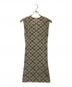 PLEATS PLEASEプリーツプリーズ）の古着「ノースリーブワンピース」｜イエロー