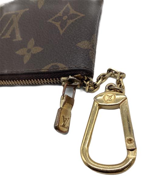 LOUIS VUITTON（ルイ ヴィトン）LOUIS VUITTON (ルイ ヴィトン) モノグラム ポシェット クレ キーリング付きコインケースの古着・服飾アイテム