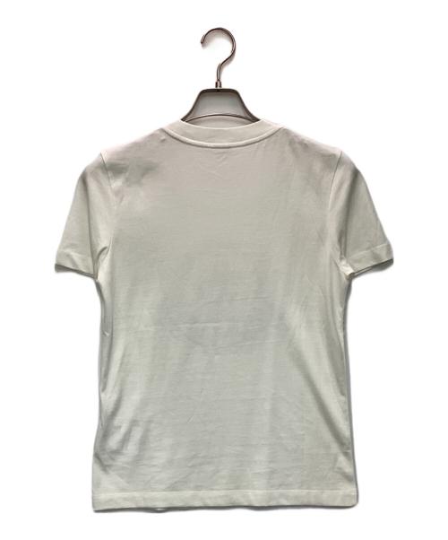 MONCLER（モンクレール）MONCLER (モンクレール) MAGLIA GIROCOLLO（マリア ジロコッロ） 半袖カットソー ホワイト サイズ:Sの古着・服飾アイテム