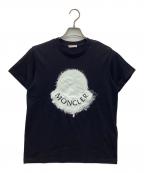 MONCLERモンクレール）の古着「半袖カットソー」｜ブラック