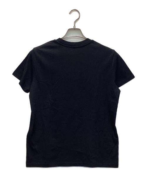 MONCLER（モンクレール）MONCLER (モンクレール) 半袖カットソー ブラック サイズ:Mの古着・服飾アイテム