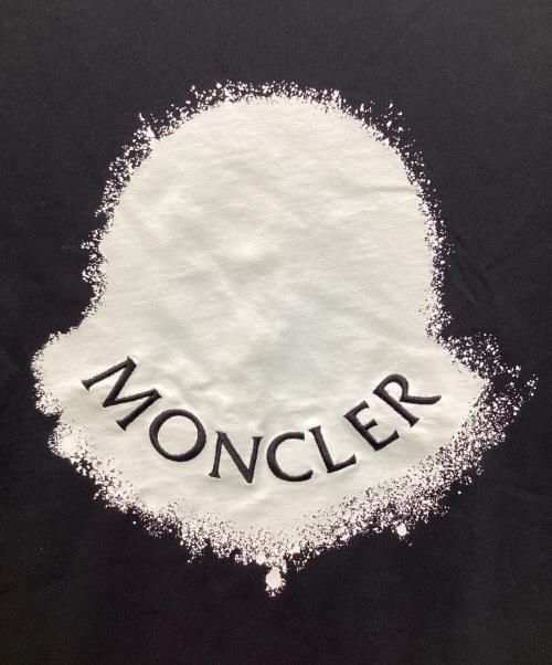 MONCLER（モンクレール）MONCLER (モンクレール) 半袖カットソー ブラック サイズ:Mの古着・服飾アイテム