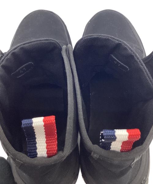 MONCLER（モンクレール）MONCLER (モンクレール) ハイカットスニーカー ブラック サイズ:EU41の古着・服飾アイテム