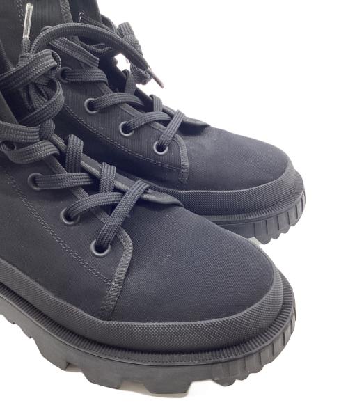 MONCLER（モンクレール）MONCLER (モンクレール) ハイカットスニーカー ブラック サイズ:EU41の古着・服飾アイテム