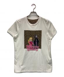 COACH×DISNEY（コーチ×ディズニー）の古着「半袖カットソー」｜ホワイト