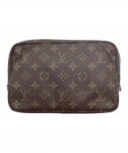 LOUIS VUITTONルイ ヴィトン）の古着「モノグラム トゥルーストワレット23 コスメポーチ」｜ブラウン
