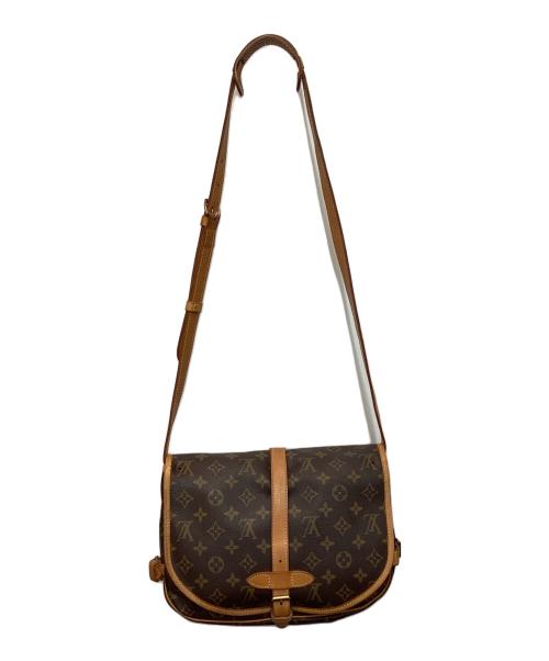 LOUIS VUITTON（ルイ ヴィトン）LOUIS VUITTON (ルイ ヴィトン) モノグラム ソミュール30 ショルダーバッグ ブラウンの古着・服飾アイテム