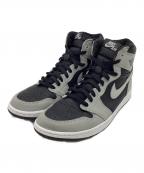 NIKEナイキ）の古着「Air Jordan 1 Retro High OG Shadow 2.0（エア ジョーダン 1 レトロ ハイ オージー シャドウ2.0）」｜グレー×ブラック