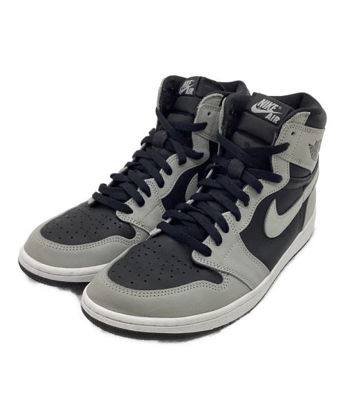 NIKE（ナイキ）NIKE (ナイキ) Air Jordan 1 Retro High OG Shadow 2.0（エア ジョーダン 1 レトロ ハイ オージー シャドウ2.0） グレー×ブラック サイズ:29cmの古着・服飾アイテム