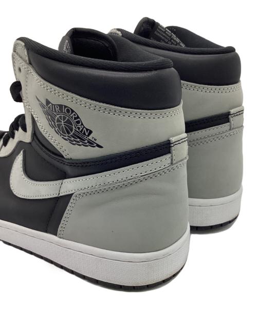 NIKE（ナイキ）NIKE (ナイキ) Air Jordan 1 Retro High OG Shadow 2.0（エア ジョーダン 1 レトロ ハイ オージー シャドウ2.0） グレー×ブラック サイズ:29cmの古着・服飾アイテム