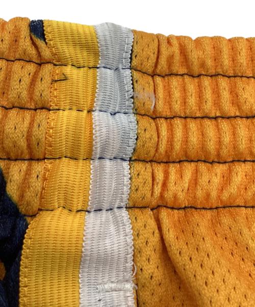 HARDWOOD CLASSICS（ハードウッドクラシック）HARDWOOD CLASSICS (ハードウッドクラシック) Mitchell&Ness (ミッチェルアンドネス) ハーフパンツ イエロー×ネイビー サイズ:XLの古着・服飾アイテム