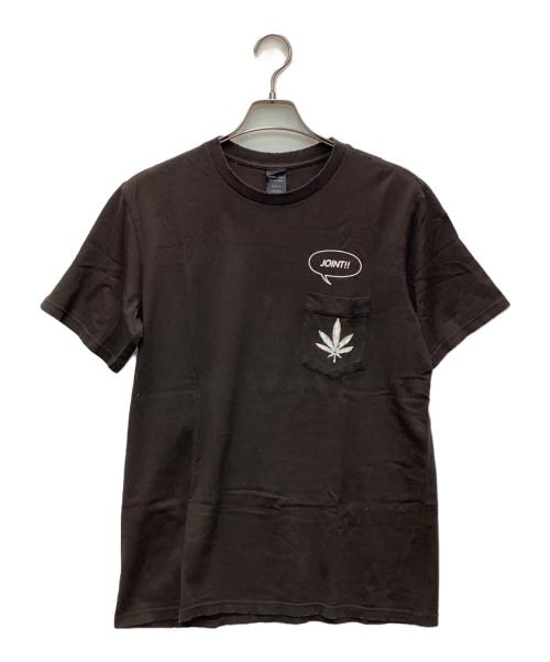 NUMBER (N)INE（ナンバーナイン）NUMBER (N)INE (ナンバーナイン) ダメージ Tシャツ ブラウン サイズ:3の古着・服飾アイテム