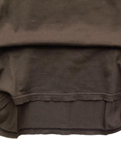 NUMBER (N)INE（ナンバーナイン）NUMBER (N)INE (ナンバーナイン) ダメージ Tシャツ ブラウン サイズ:3の古着・服飾アイテム