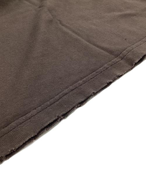 NUMBER (N)INE（ナンバーナイン）NUMBER (N)INE (ナンバーナイン) ダメージ Tシャツ ブラウン サイズ:3の古着・服飾アイテム