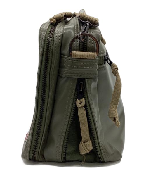 LUGGAGE LABEL（ラゲッジ レーベル）LUGGAGE LABEL (ラゲッジ レーベル) ショルダーバッグ グリーンの古着・服飾アイテム