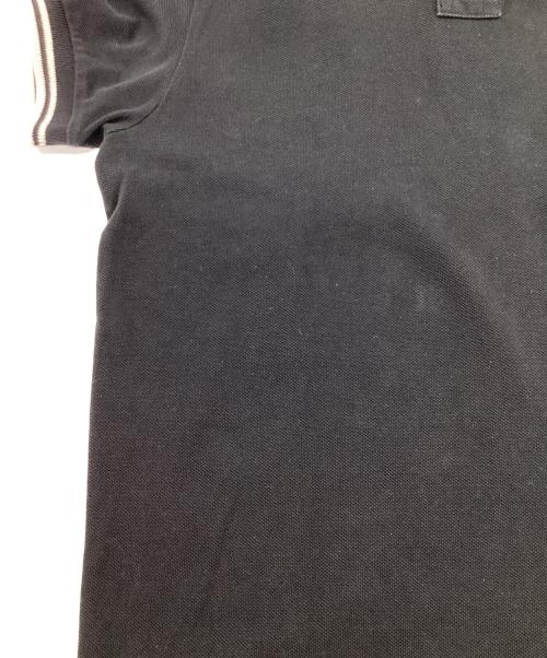 MONCLER（モンクレール）MONCLER (モンクレール) 半袖ポロシャツ ブラック サイズ:M SlimFitの古着・服飾アイテム