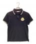 MONCLER（モンクレール）の古着「半袖ポロシャツ」｜ブラック