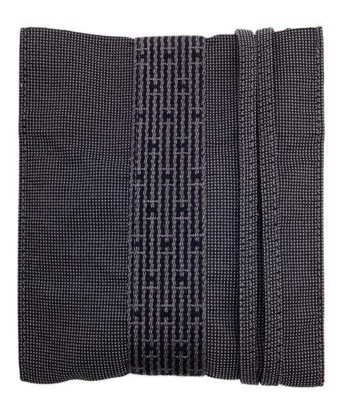 HERMES（エルメス）HERMES (エルメス) エールライン ポシェット グレー×ブラックの古着・服飾アイテム