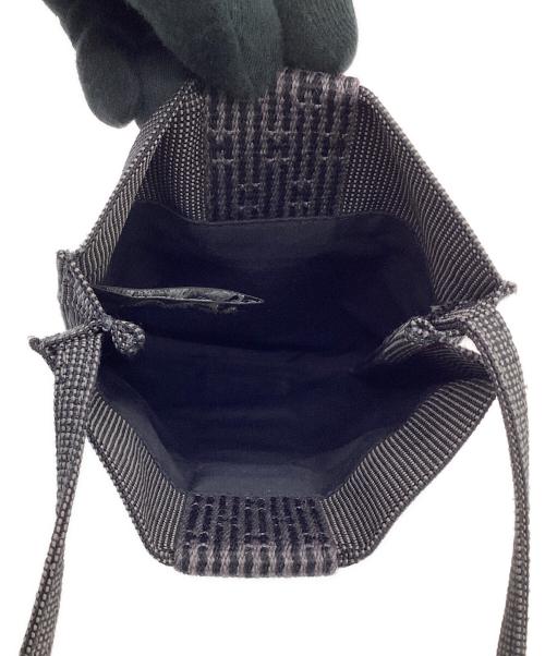 HERMES（エルメス）HERMES (エルメス) エールライン ポシェット グレー×ブラックの古着・服飾アイテム