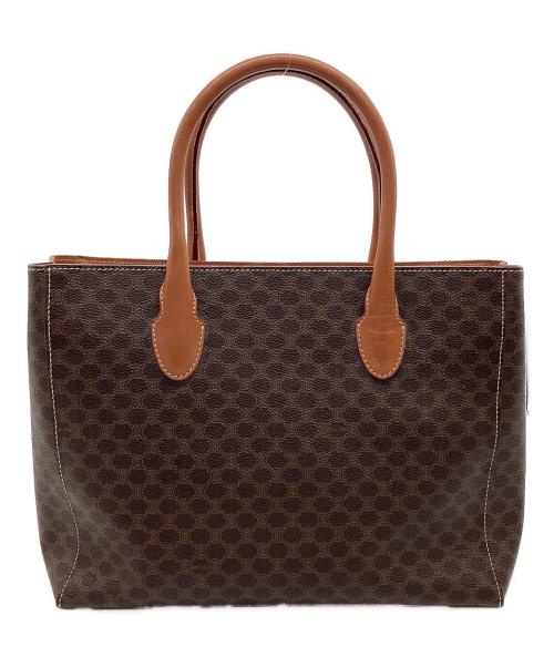 CELINE（セリーヌ）CELINE (セリーヌ) マカダム トートバッグ ブラウンの古着・服飾アイテム