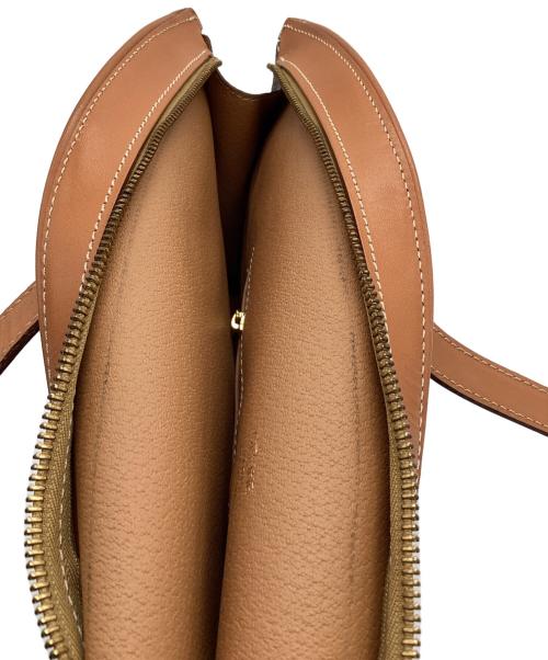CELINE（セリーヌ）CELINE (セリーヌ) マカダム ショルダートートバッグ ブラウンの古着・服飾アイテム