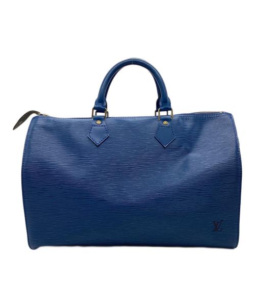 LOUIS VUITTON（ルイ ヴィトン）LOUIS VUITTON (ルイ ヴィトン) エピ スピーディ35 ボストンバッグ ブルーの古着・服飾アイテム