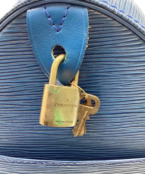 LOUIS VUITTON（ルイ ヴィトン）LOUIS VUITTON (ルイ ヴィトン) エピ スピーディ35 ボストンバッグ ブルーの古着・服飾アイテム