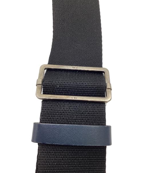 Christian Dior（クリスチャン ディオール）Christian Dior (クリスチャン ディオール) トロッター ショルダーバッグ ネイビーの古着・服飾アイテム