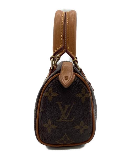 LOUIS VUITTON（ルイ ヴィトン）LOUIS VUITTON (ルイ ヴィトン) モノグラム ミニスピーディ ハンドバッグ ブラウンの古着・服飾アイテム