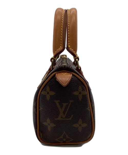 LOUIS VUITTON（ルイ ヴィトン）LOUIS VUITTON (ルイ ヴィトン) モノグラム ミニスピーディ ハンドバッグ ブラウンの古着・服飾アイテム