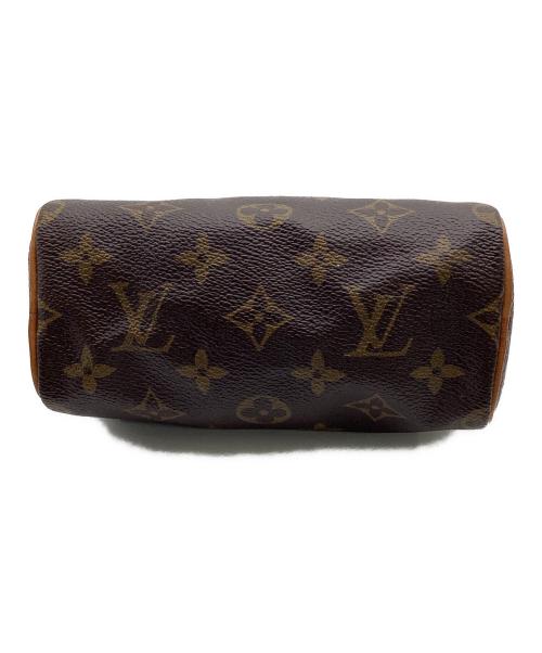 LOUIS VUITTON（ルイ ヴィトン）LOUIS VUITTON (ルイ ヴィトン) モノグラム ミニスピーディ ハンドバッグ ブラウンの古着・服飾アイテム