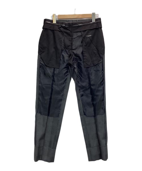 BLACK LABEL CRESTBRIDGE（ブラックレーベル クレストブリッジ）BLACK LABEL CRESTBRIDGE (ブラックレーベル クレストブリッジ) テーラードジャケットセットアップ ブラック サイズ:38Rの古着・服飾アイテム