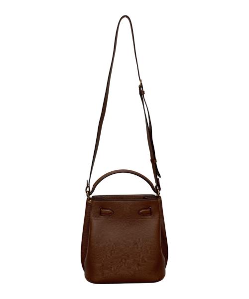 MULBERRY（マルベリー）MULBERRY (マルベリー) Islington Bucket（イズリントン バケット） ブラウンの古着・服飾アイテム