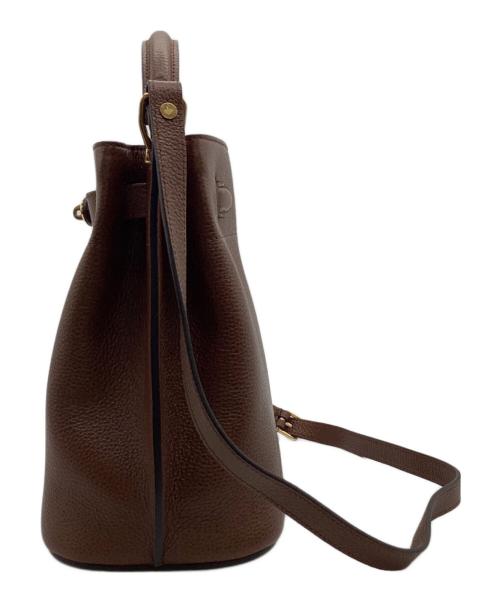 MULBERRY（マルベリー）MULBERRY (マルベリー) Islington Bucket（イズリントン バケット） ブラウンの古着・服飾アイテム
