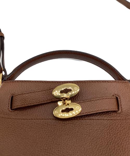 MULBERRY（マルベリー）MULBERRY (マルベリー) Islington Bucket（イズリントン バケット） ブラウンの古着・服飾アイテム