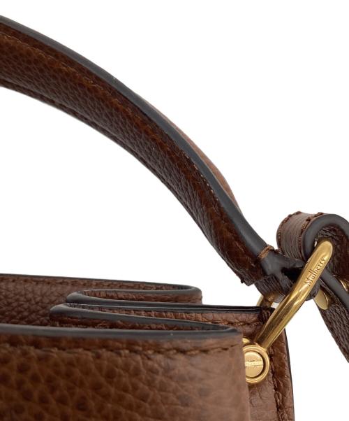 MULBERRY（マルベリー）MULBERRY (マルベリー) Islington Bucket（イズリントン バケット） ブラウンの古着・服飾アイテム