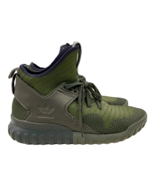 adidas（アディダス）adidas (アディダス) TUBULAR X PK(チューブラー エックス プライムニット) グリーン サイズ:28.5cmの古着・服飾アイテム