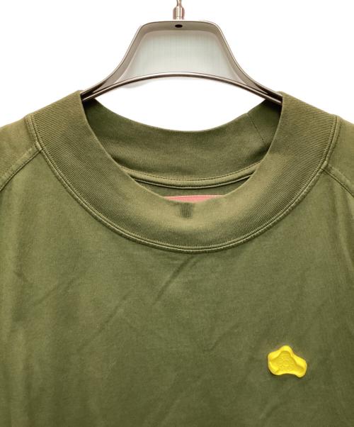 Acne studios（アクネ ストゥディオス）Acne studios (アクネ ストゥディオス) Bassty Badge（ベースティー バッジ）半袖カットソー オリーブ サイズ:XS 180/92Aの古着・服飾アイテム