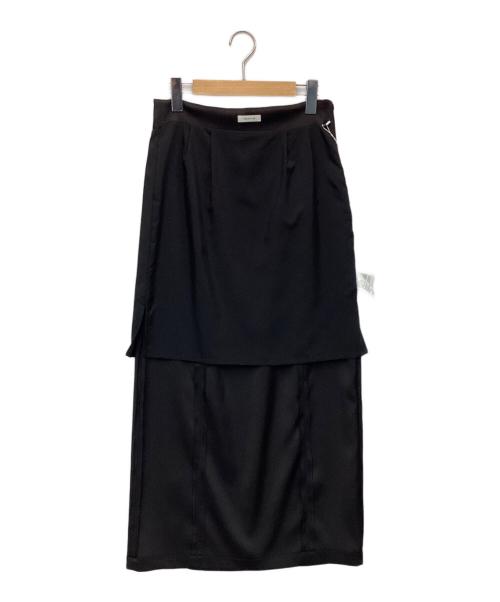 FRAY ID（フレイ アイディー）FRAY ID (フレイ アイディー) ハイウエストタイトスカート ブラック サイズ:1の古着・服飾アイテム