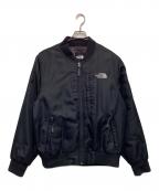 THE NORTH FACEザ ノース フェイス）の古着「QTHREEJACKET MA-1 フライト ジャケット」｜ブラック