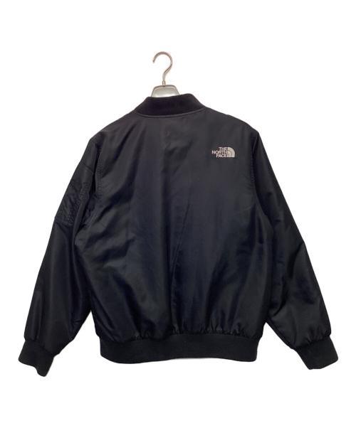 THE NORTH FACE（ザ ノース フェイス）THE NORTH FACE (ザ ノース フェイス) QTHREEJACKET MA-1 フライト ジャケット ブラック サイズ:Mの古着・服飾アイテム