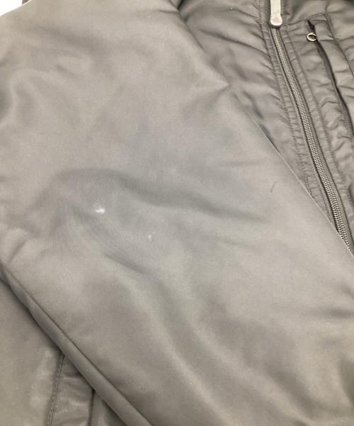 THE NORTH FACE（ザ ノース フェイス）THE NORTH FACE (ザ ノース フェイス) QTHREEJACKET MA-1 フライト ジャケット ブラック サイズ:Mの古着・服飾アイテム