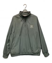 KITH（キス）の古着「Paper Nylon Ryder Quarter Zip（ペーパー ナイロン ライダー クォーター ジップ）」｜グレー
