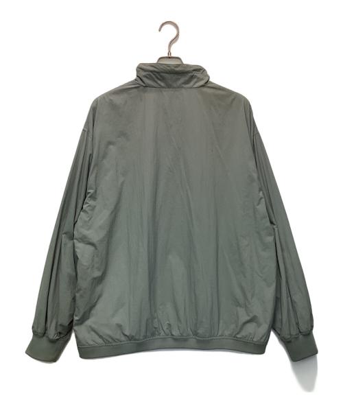 KITH（キス）KITH (キス) Paper Nylon Ryder Quarter Zip（ペーパー ナイロン ライダー クォーター ジップ） グレー サイズ:Lの古着・服飾アイテム